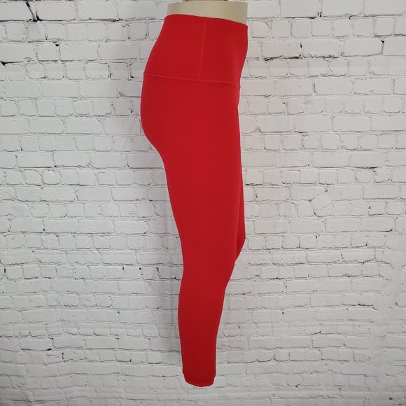 Lululemon Wunder Under Red Hi-Rise 7/8 Tight 20Y 4 - Picture 4 of 9